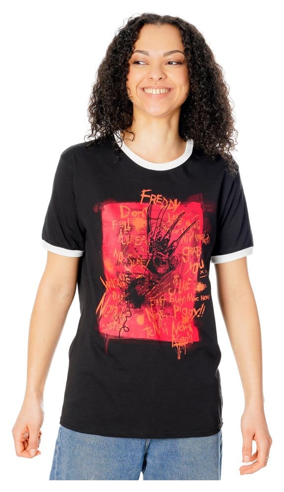 Pesadilla en Elm Street Camiseta Freddy Claw Talla S