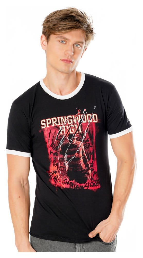Pesadilla en Elm Street Camiseta Springwood High Talla S