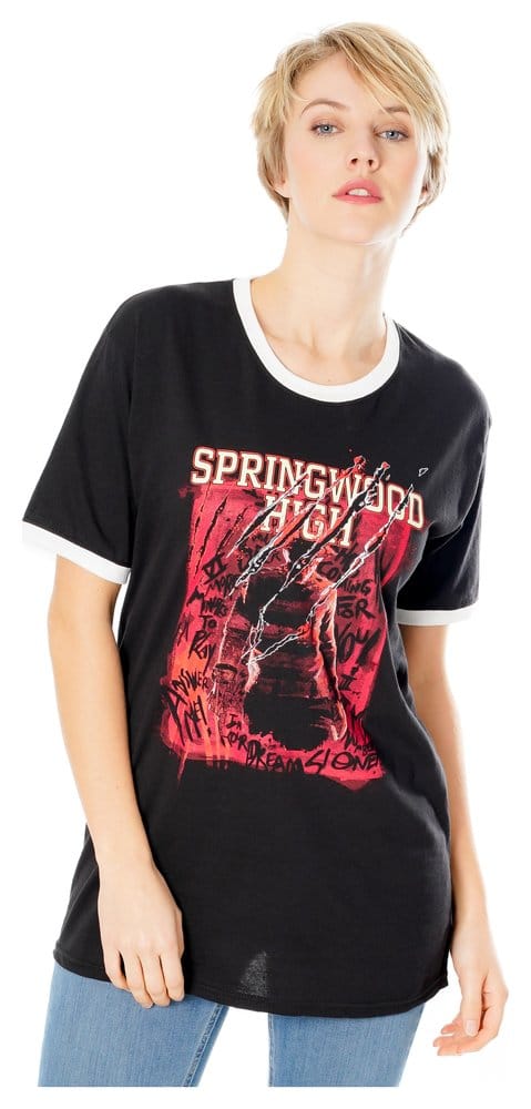 Pesadilla en Elm Street Camiseta Springwood High Talla M