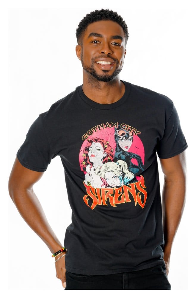 Gotham City Sirens Camiseta Vintage Poster Talla M Frikytopia