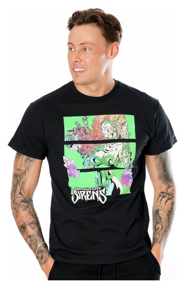 Gotham City Sirens Camiseta Poison Ivy Sirens Cash Black Talla XXL