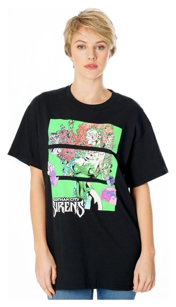 Gotham City Sirens Camiseta Poison Ivy Sirens Cash Black Talla L
