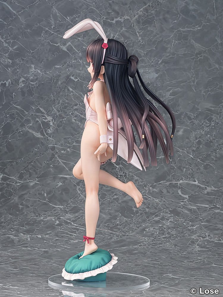 Maitetsu Last Run!! Estatua 1/3 Hachiroku: White Bunny Ver. 40 cm