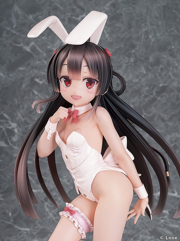 Maitetsu Last Run!! Estatua 1/3 Hachiroku: White Bunny Ver. 40 cm