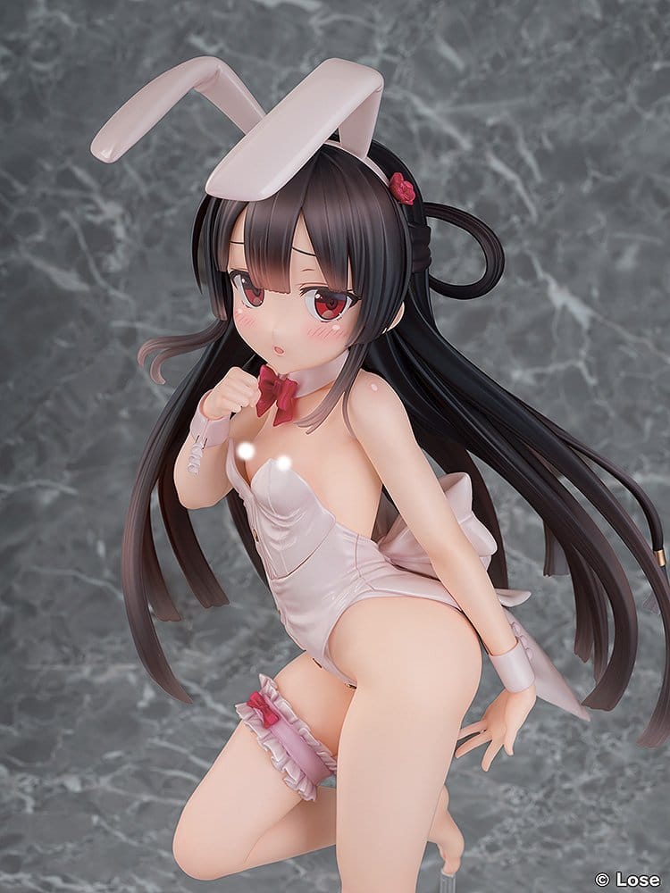 Maitetsu Last Run!! Estatua 1/3 Hachiroku: White Bunny Ver. 40 cm