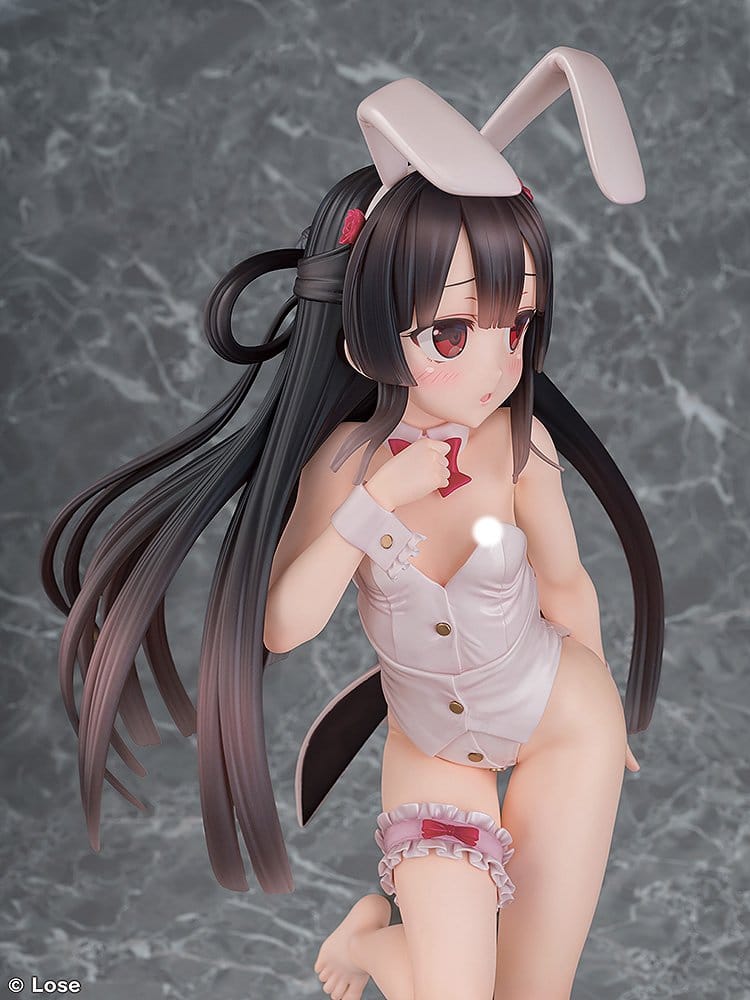 Maitetsu Last Run!! Estatua 1/3 Hachiroku: White Bunny Ver. 40 cm