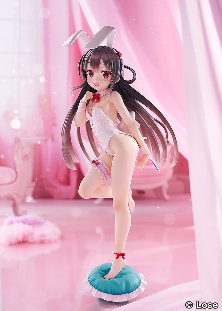 Maitetsu Last Run!! Estatua 1/3 Hachiroku: White Bunny Ver. 40 cm