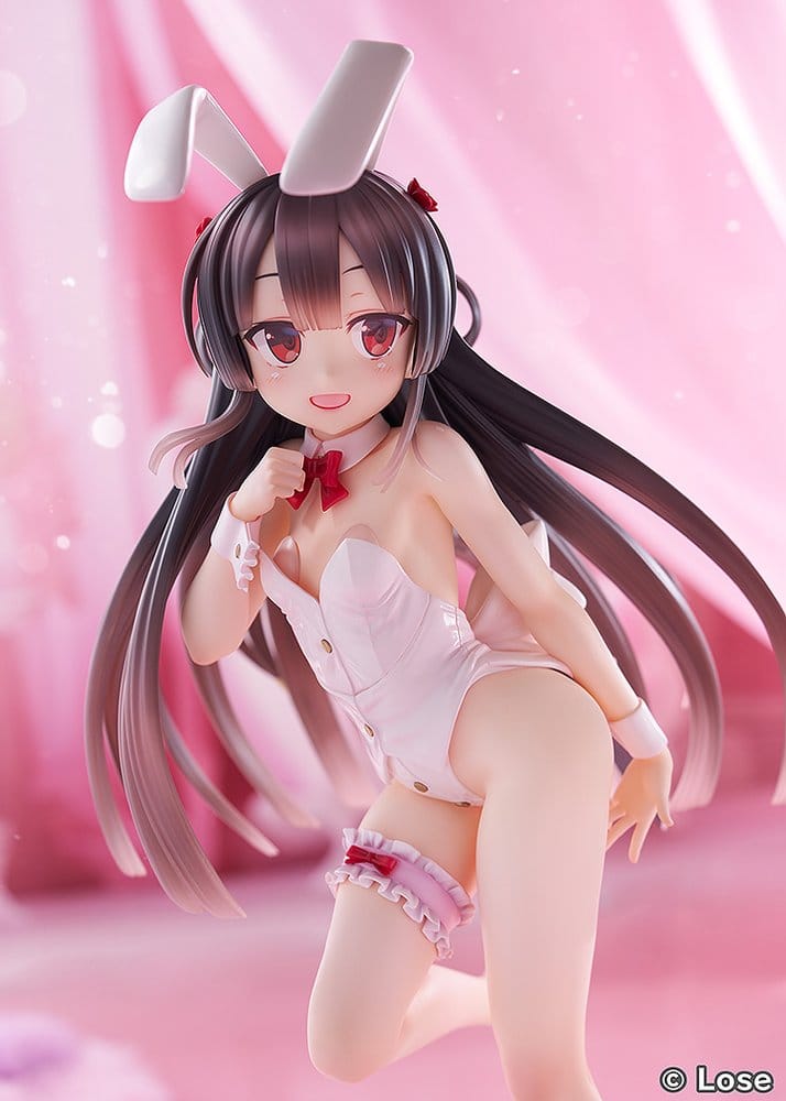 Maitetsu Last Run!! Estatua 1/3 Hachiroku: White Bunny Ver. 40 cm