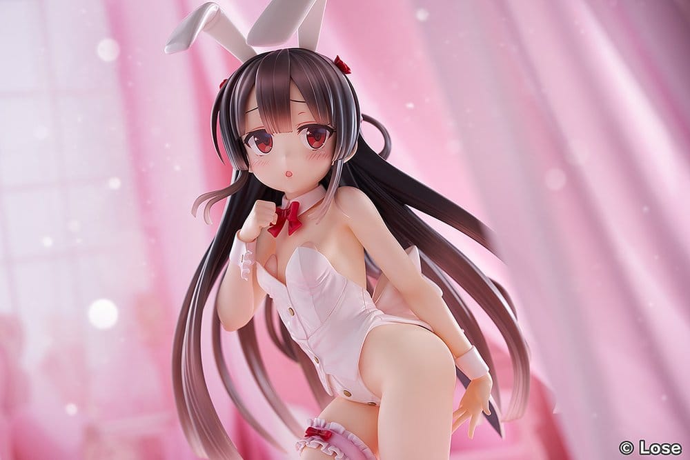 Maitetsu Last Run!! Estatua 1/3 Hachiroku: White Bunny Ver. 40 cm