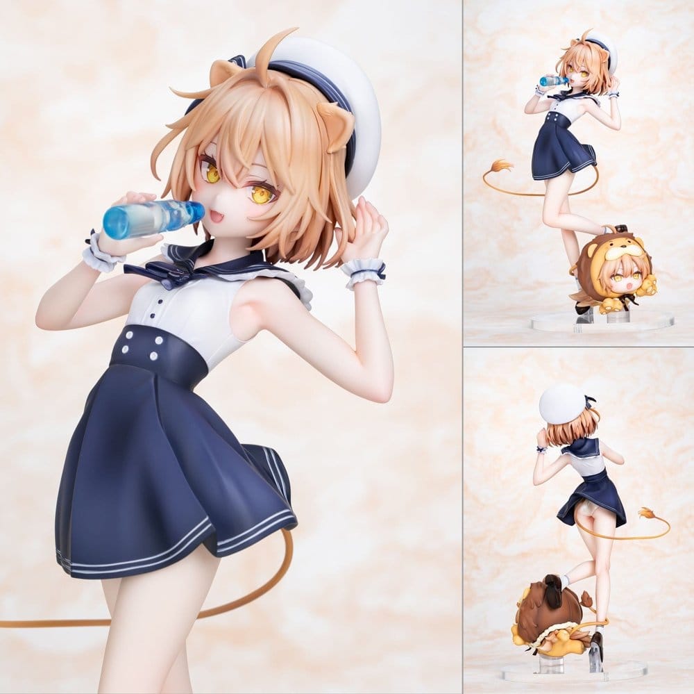 Original Character Figura PVC 1/6 Rurudo Lion Marine Sailor Ver. 28 cm