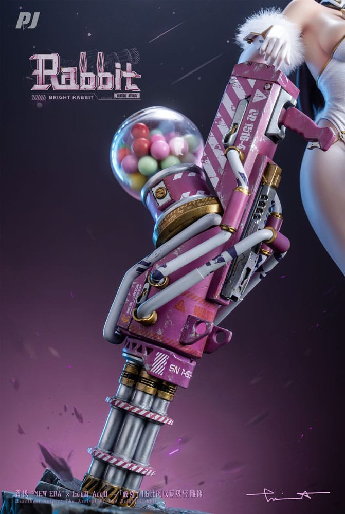 Original Character Estatua PVC 1/6 Bright Rabbit Illustration by Loull Aroll x New Era 37 cm