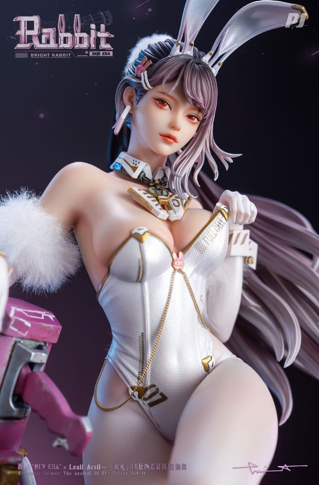 Original Character Estatua PVC 1/6 Bright Rabbit Illustration by Loull Aroll x New Era 37 cm