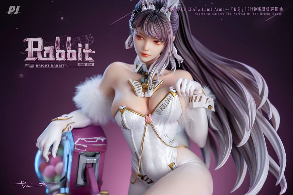 Original Character Estatua PVC 1/6 Bright Rabbit Illustration by Loull Aroll x New Era 37 cm