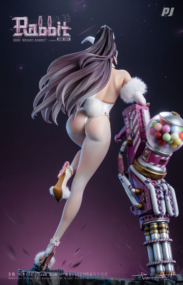 Original Character Estatua PVC 1/6 Bright Rabbit Illustration by Loull Aroll x New Era 37 cm