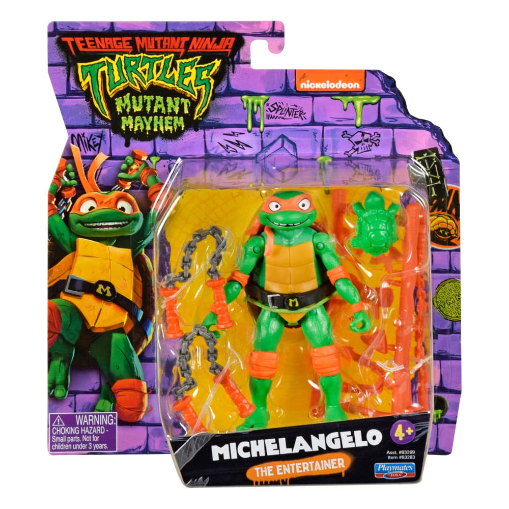 Ninja Turtles: Caos Mutante Figuras 10 cm Basic Surtido (12)