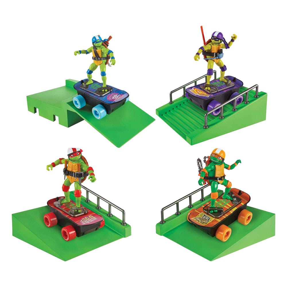 Teenage Mutant Ninja Turtles: Mutant Mayhem Build N' Shred Skatepark Surtido (8)