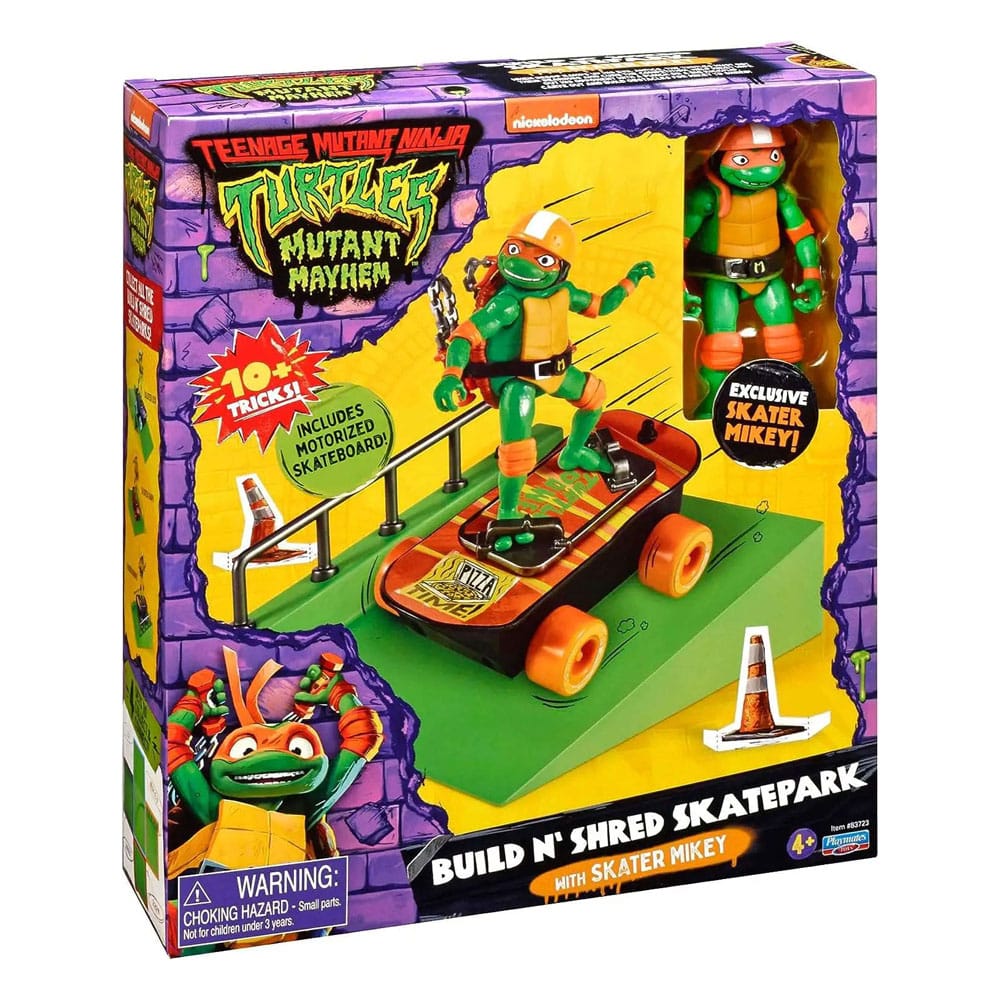 Teenage Mutant Ninja Turtles: Mutant Mayhem Build N' Shred Skatepark Surtido (8)