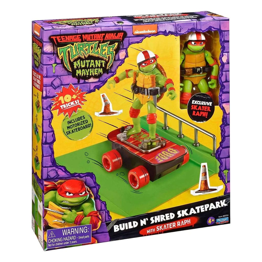 Teenage Mutant Ninja Turtles: Mutant Mayhem Build N' Shred Skatepark Surtido (8)