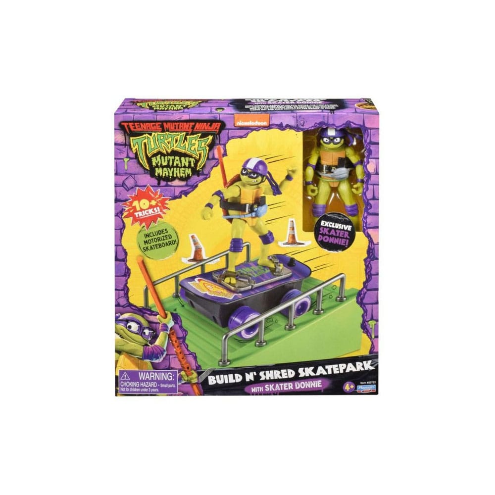 Teenage Mutant Ninja Turtles: Mutant Mayhem Build N' Shred Skatepark Surtido (8)