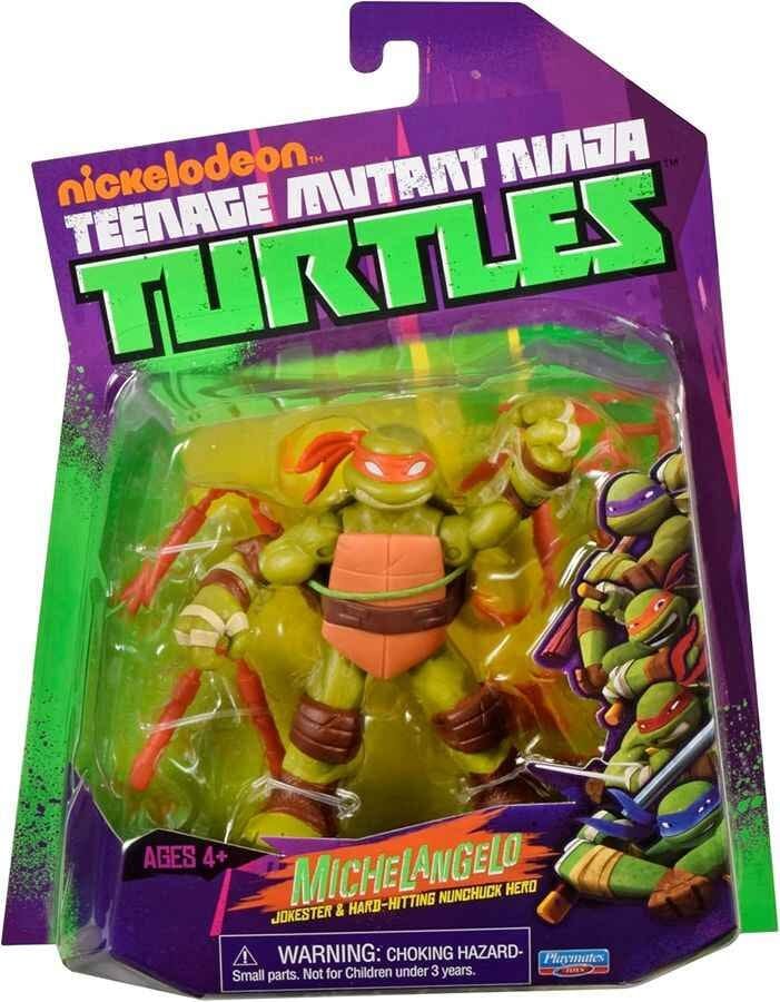 Teenage Mutant Ninja Turtles World of TMNT Figura Michelangelo 11 cm Frikytopia