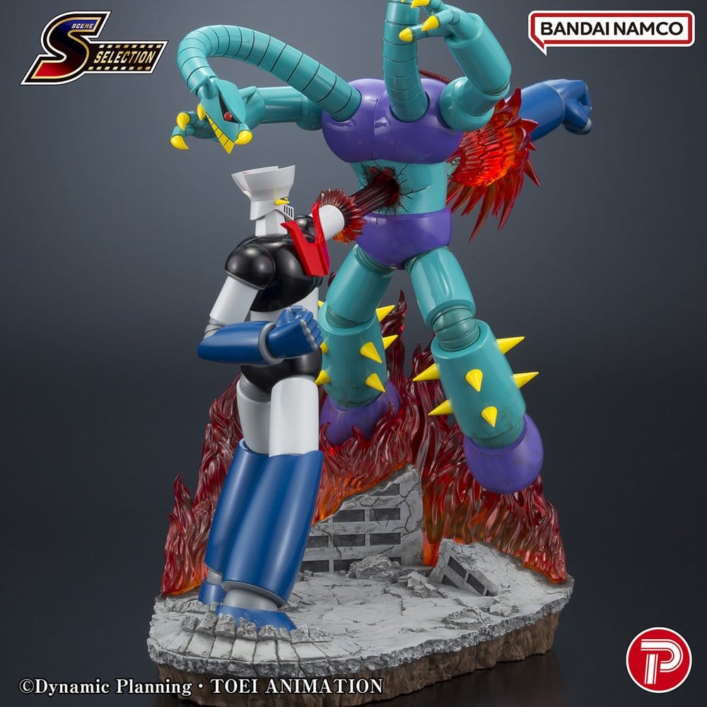 Mazinger Figura PVC Scene Selection 03 Mazinger Z Rocket Punch! 19 cm