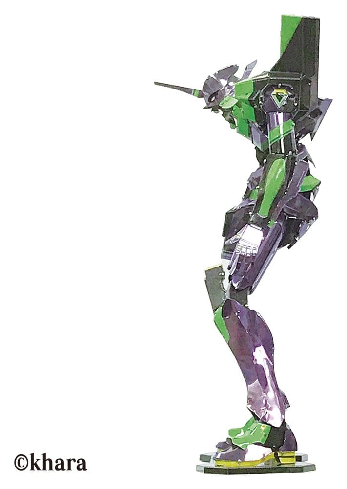 Evangelion Maqueta Plastic Model Kit Metallic Nano Unit 01 17 cm