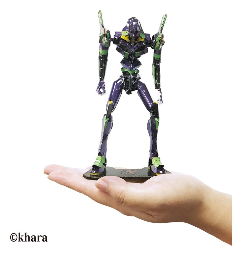 Evangelion Maqueta Plastic Model Kit Metallic Nano Unit 01 17 cm