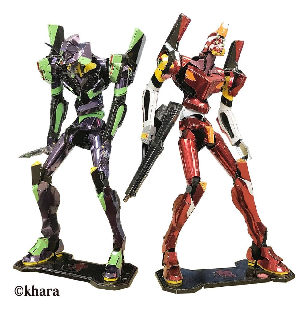 Evangelion Maqueta Plastic Model Kit Metallic Nano Unit 02 17 cm