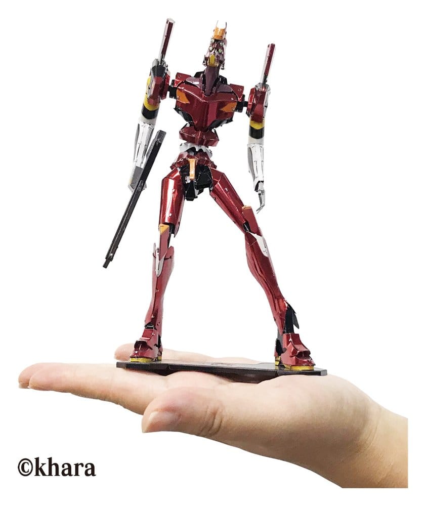 Evangelion Maqueta Plastic Model Kit Metallic Nano Unit 02 17 cm
