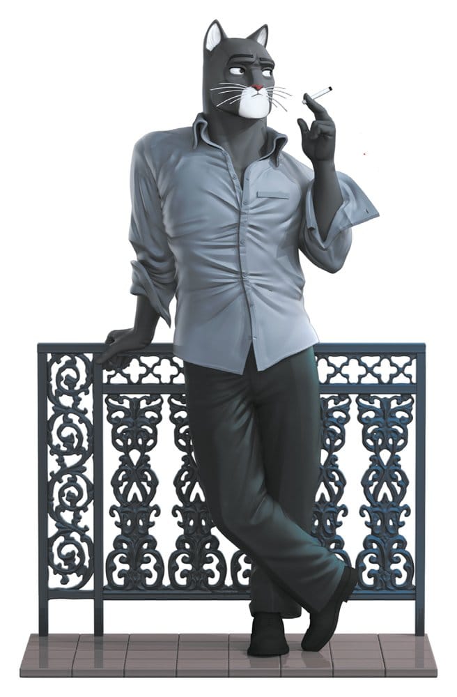Blacksad Resin Estatua Blacksad on the Balcony 24 cm Frikytopia