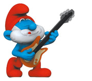 Los Pitufos Figura PVC Papá Pitufo con Guitarra 5,5 cm