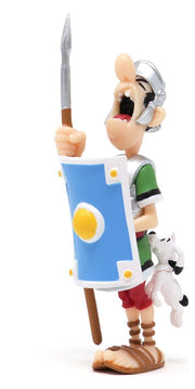 Astérix Figura PVC Romano mordido por Idéfix 7,5 cm