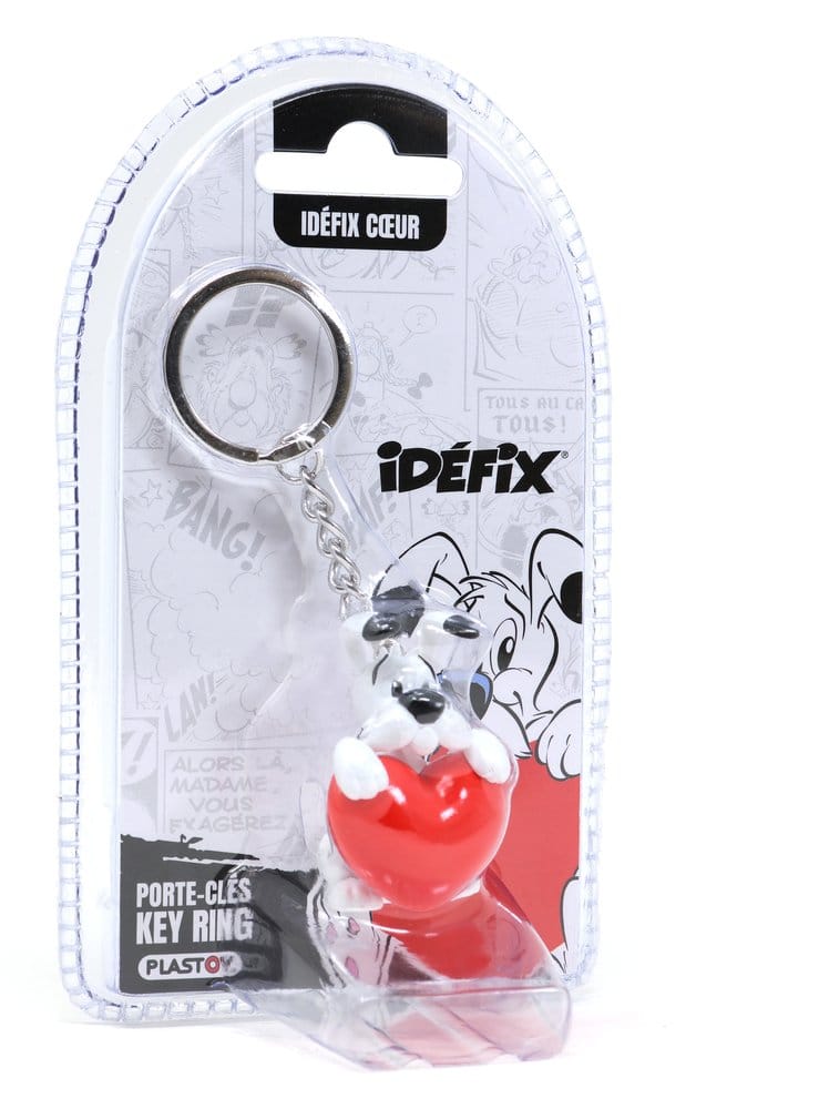 Astérix Llavero Ideafix Corazón Rojo (Blíster)