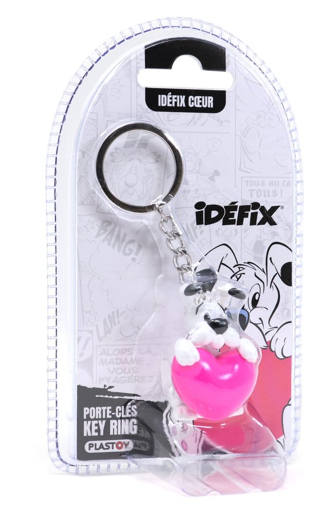 Astérix Llavero Ideafix Corazón Rosa (Blíster)