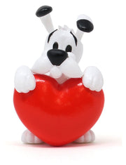 Astérix Figura PVC Idéfix Red Heart 4,5 cm