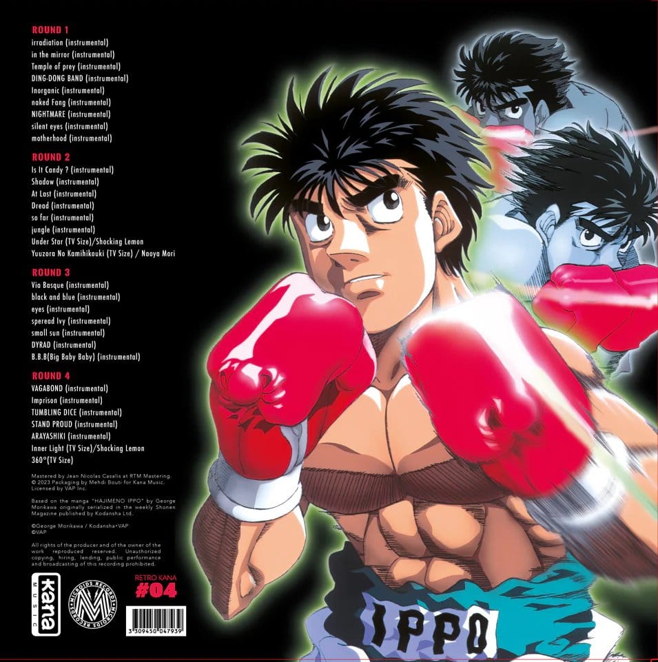 Hajime no Ippo Best Selection Vinilo 2 x LP
