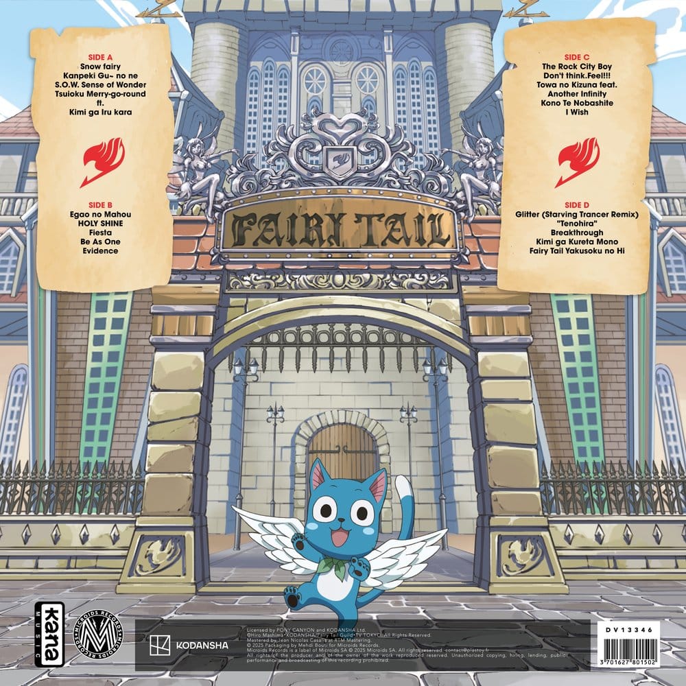 Fairy Tail Best Collection Vinilo 2 x LP