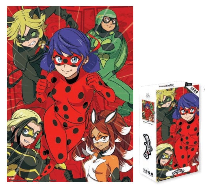 Miraculous (Manga Style): Rompecabezas de 1000 piezas Frikytopia