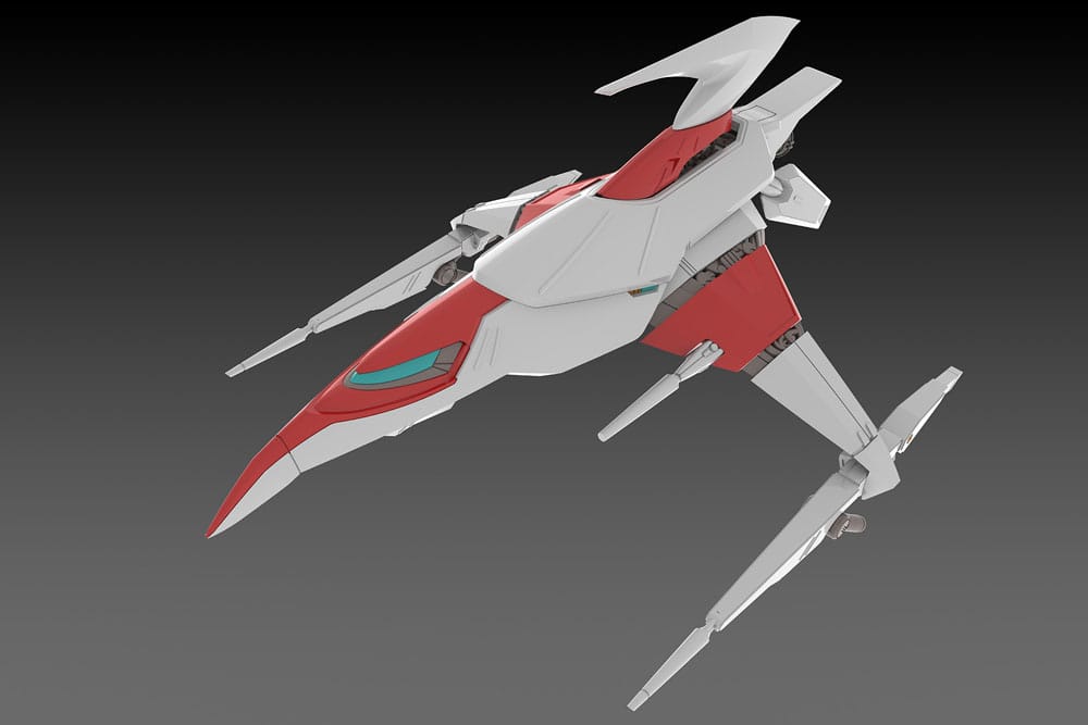 Dariusburst CS Core Figura Plastic Kit 1/144 Legend Silver Hawk 3F-1B Space Fighter 14 cm