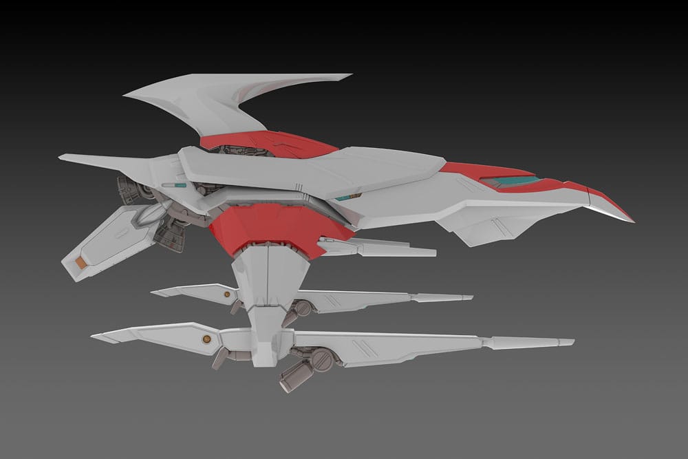 Dariusburst CS Core Figura Plastic Kit 1/144 Legend Silver Hawk 3F-1B Space Fighter 14 cm