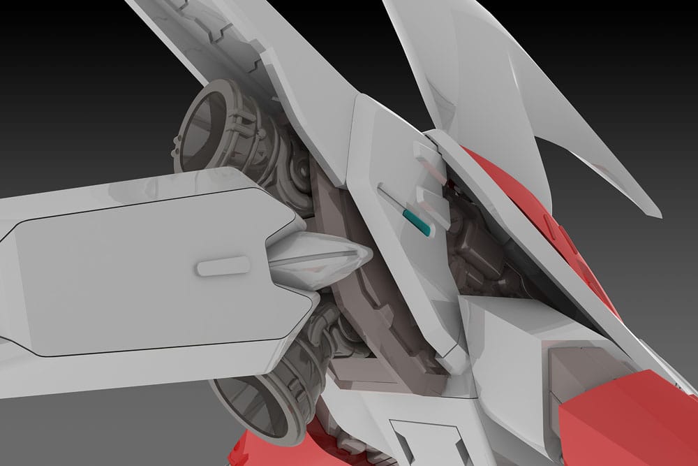 Dariusburst CS Core Figura Plastic Kit 1/144 Legend Silver Hawk 3F-1B Space Fighter 14 cm