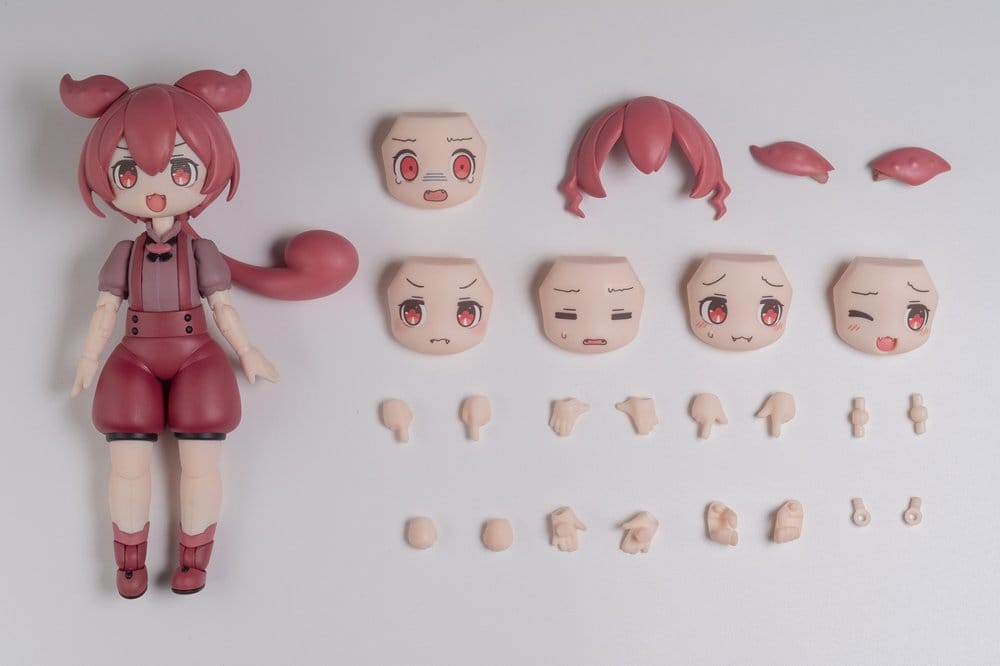 Tohoku Zunko/Zundamon Project Maqueta Plastic Model Kit Plafia Ankomon (re-run) 10 cm