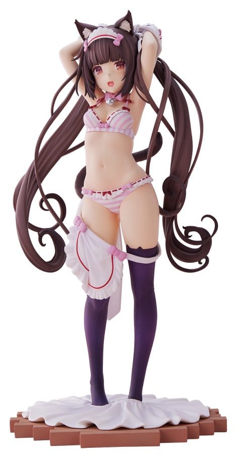 Nekopara Figura PVC 1/7 Chocola Dress up time 24 cm Frikytopia