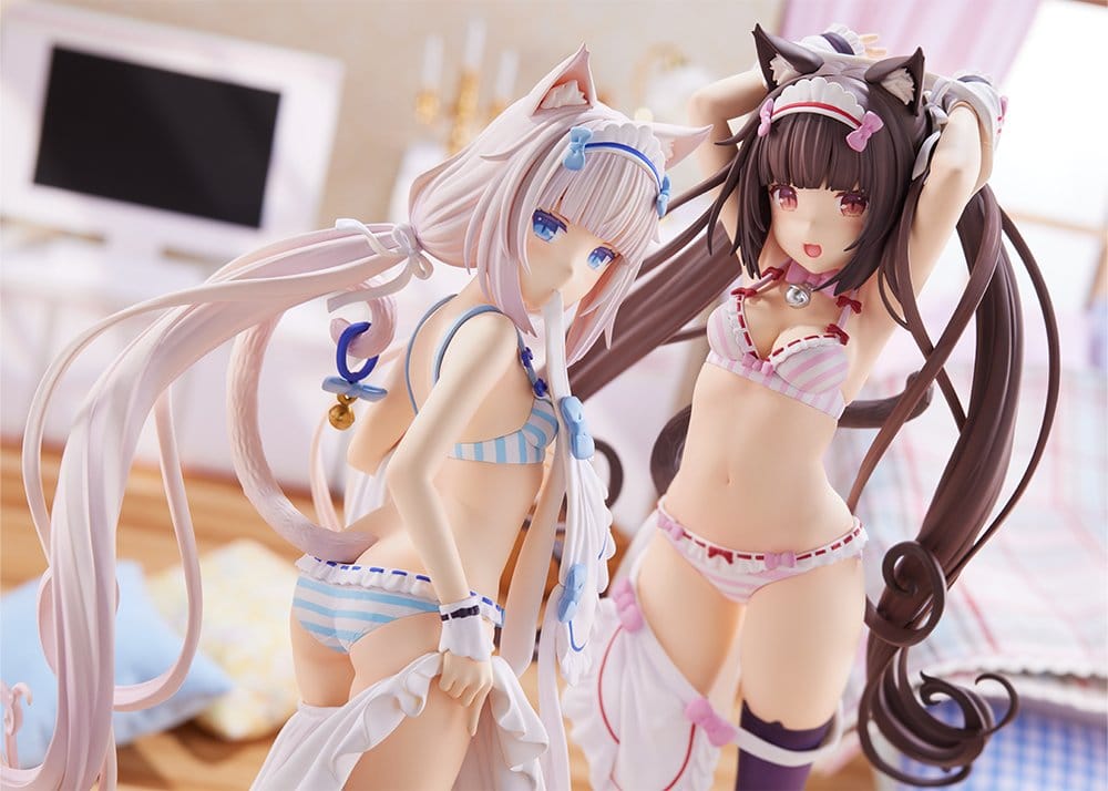 Nekopara Figura PVC 1/7 Chocola Dress up time 24 cm