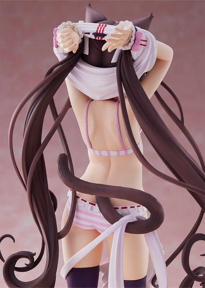 Nekopara Figura PVC 1/7 Chocola Dress up time 24 cm