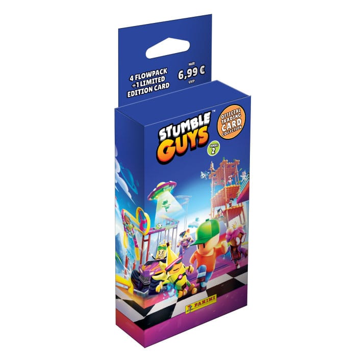 Stumble Guys Serie 2 Cartas Coleccionables Expositor de Sobres Blister *Edición Alemán*