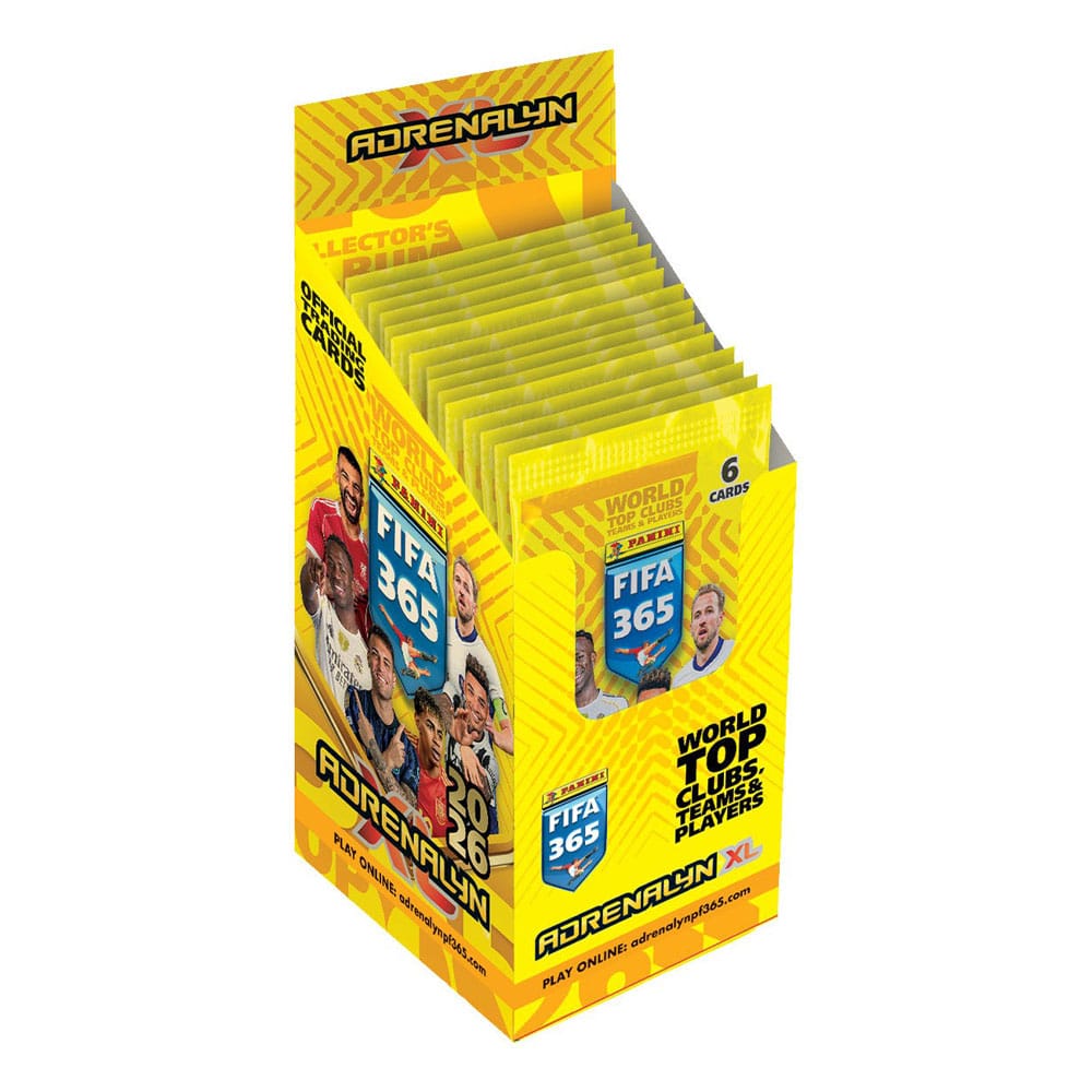 FIFA 365 Adrenalyn XL 2026 Cartas Coleccionables Flow Packs Expositor (24) Frikytopia