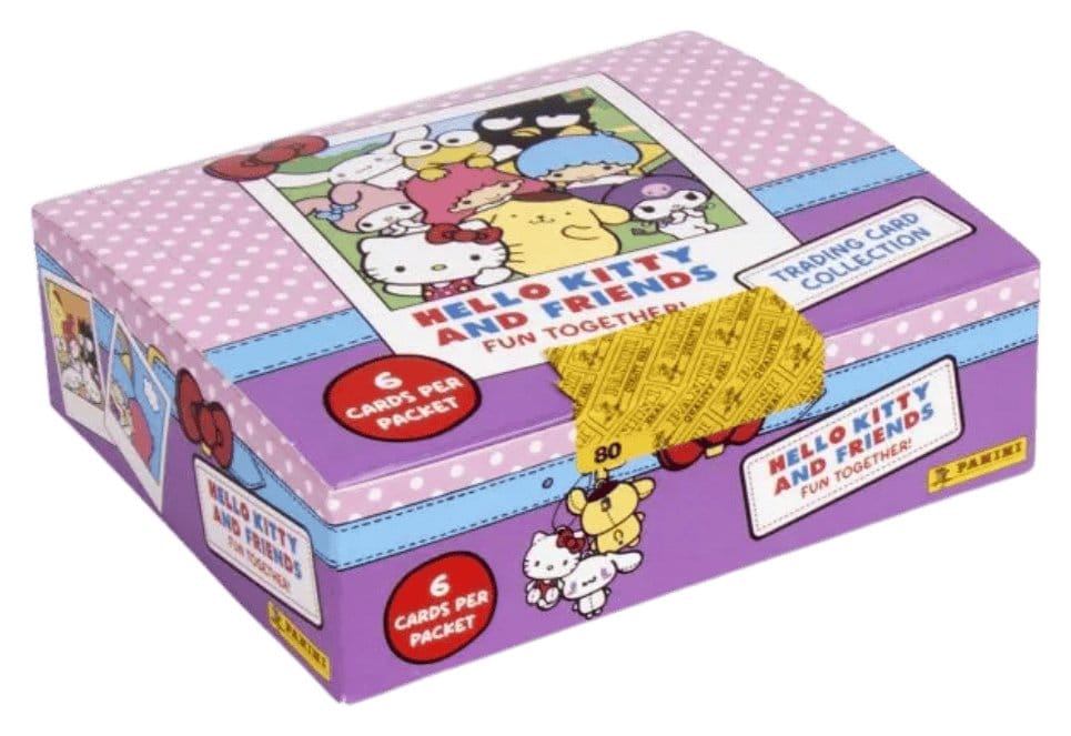 Hello Kitty and Friends cartas coleccionable Flow Pack Box (24) *Edición Alemán*