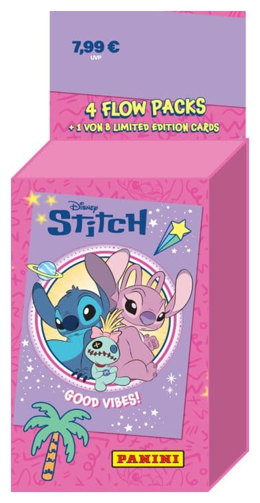 Stitch Cartas Coleccionables Good Vibes Eco Blister *Versión Alemana*