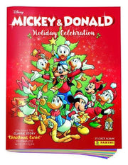 Mickey & Donald Holiday Celebration Sticker & Trading Card Collection Álbum *Edición Alemana*